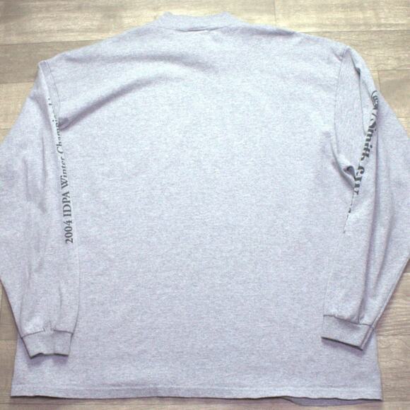 Smith & Wesson Long Sleeve T-Shirt 2004 Winter Championship Logo Mens Cotton 2x - Picture 6 of 6